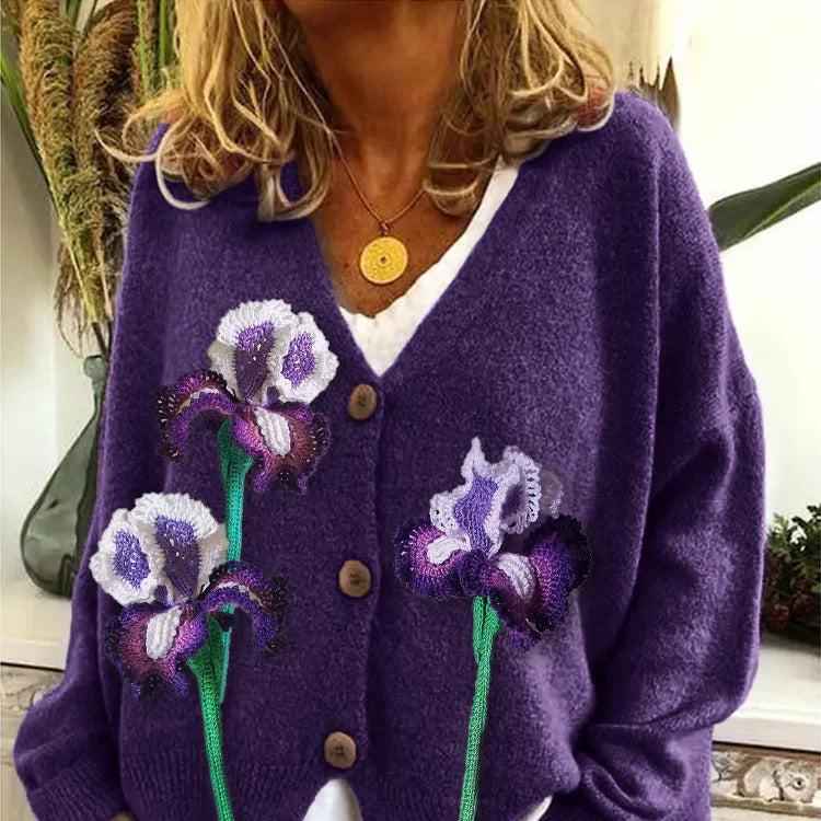 AILISH™ Boho-Chic Strickjacke