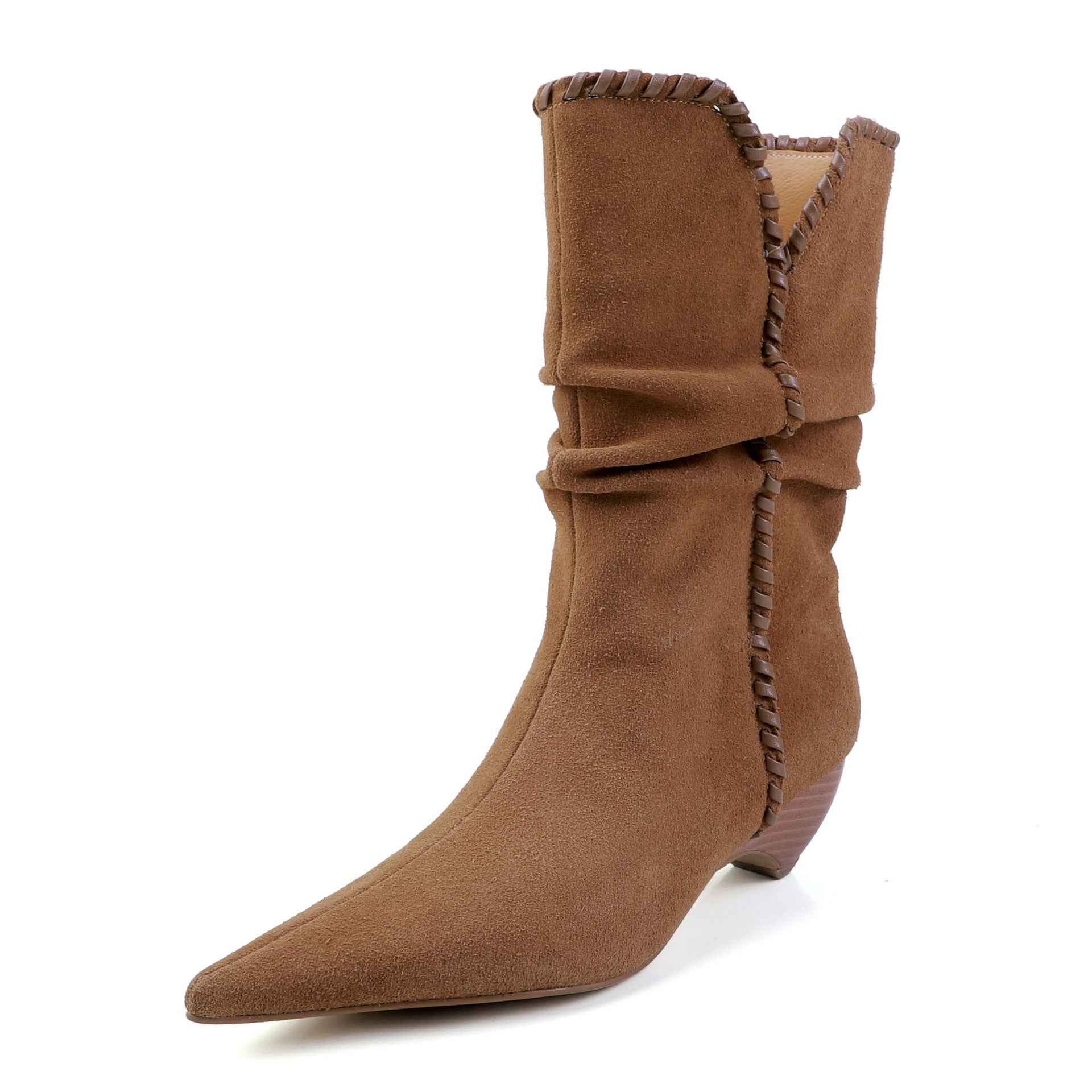 Spitze Schnürstiefel im lässigen Design