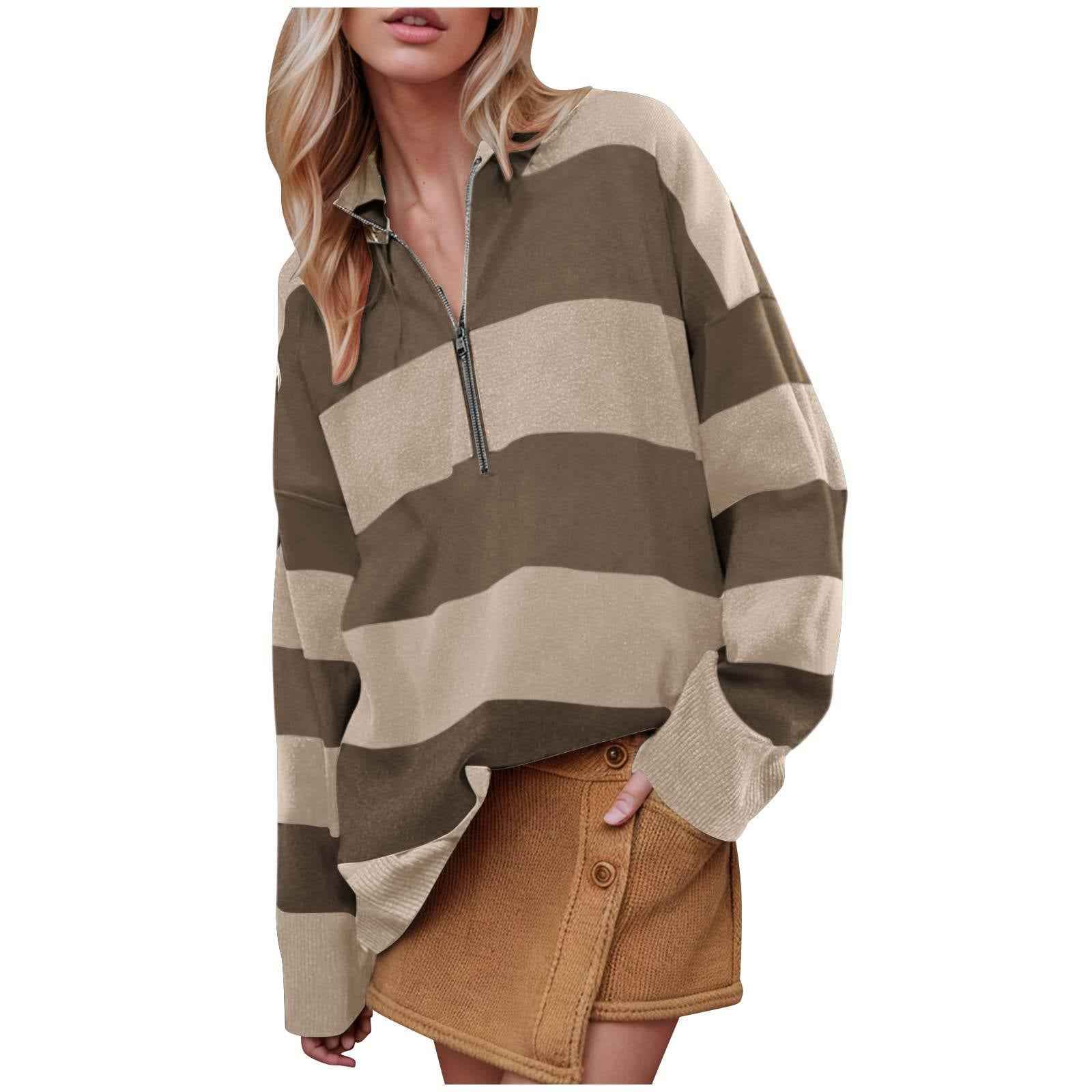 CAMILLA™ Gemütlicher Langarm-Pullover mit Halb-Reißverschluss