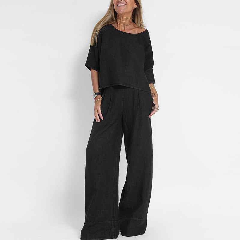 Mary | Bequemes Koordiniertes Set für Damen mit weitem Schnitt