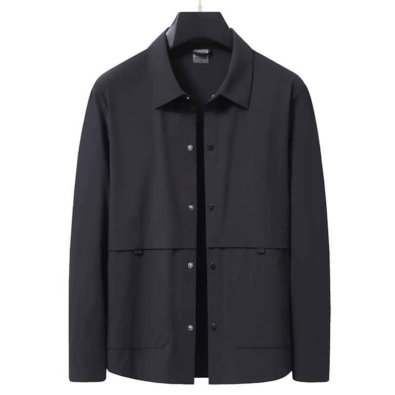Ascot Shell Windbreaker – Leichte, Wasserdichte und Stilvolle Außenjacke