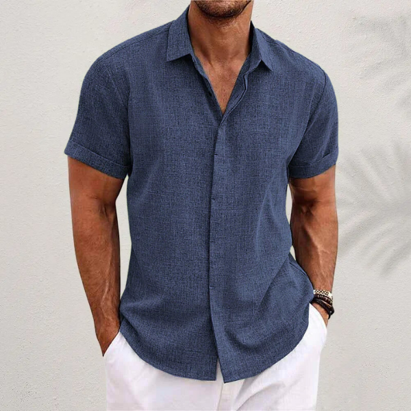Benjamin – Klassisches Leinenhemd für einen eleganten und bequemen Stil