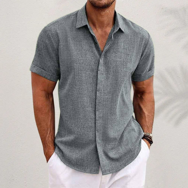 Benjamin – Klassisches Leinenhemd für einen eleganten und bequemen Stil