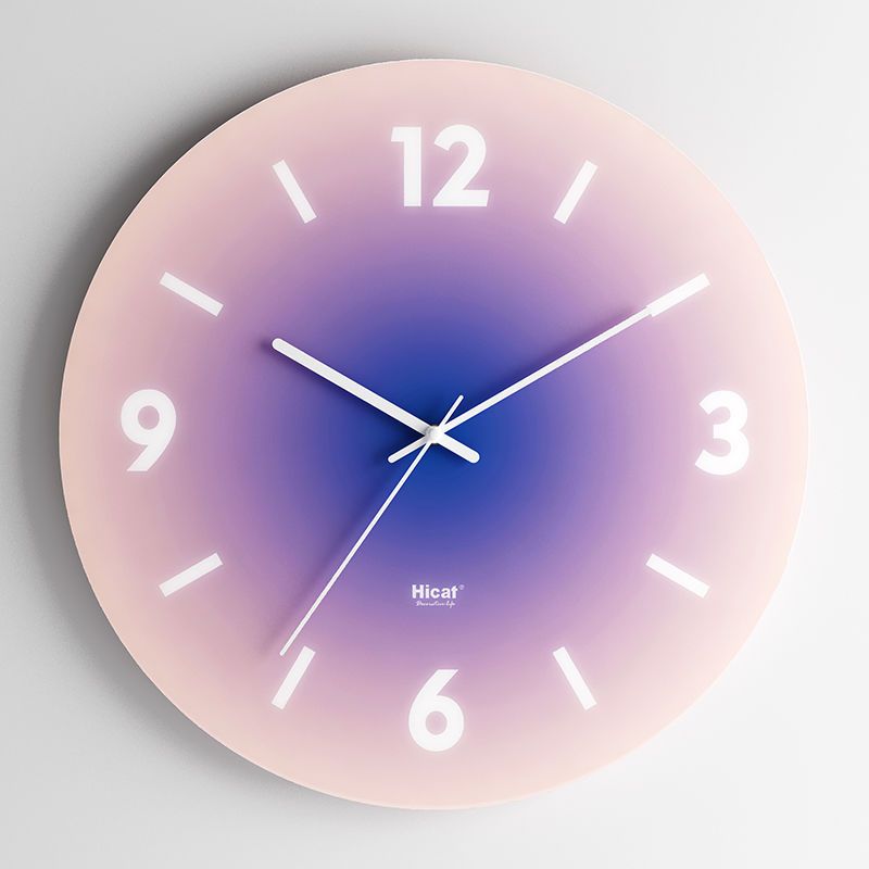 Luxe - Elegante Glas-Wanduhr für einen Hauch von Eleganz in Ihrem Zuhause