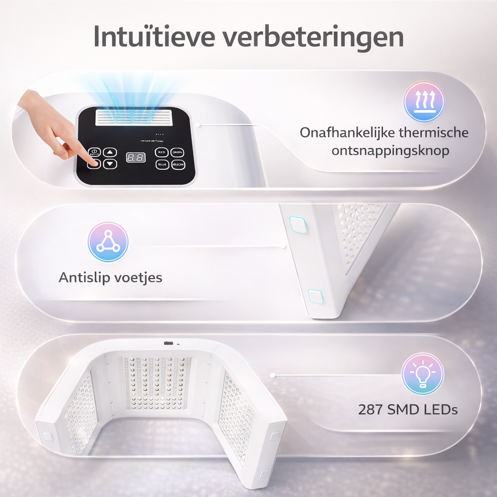 LED-Lichttherapie-Gesichtsmaske - Hautpflegegerät