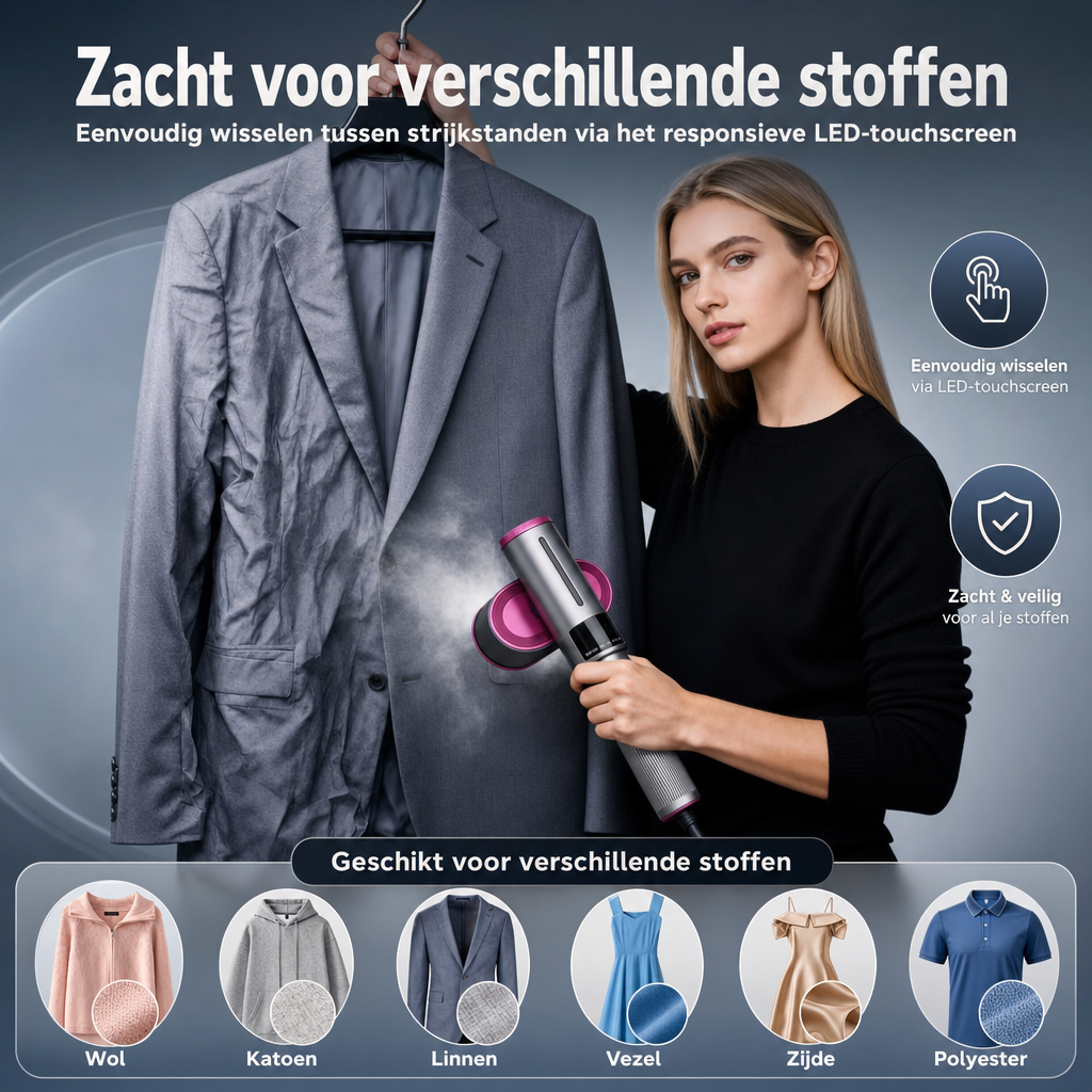 Tragbarer Mini-Kleidungsdampfer - Schnellheizend, Reise-Dampfer