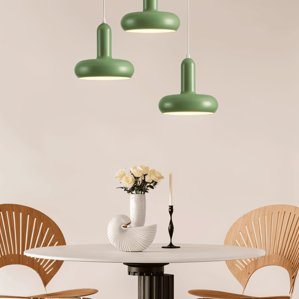 RetroPop Bauhaus Deckenleuchte - Macaron-Stil