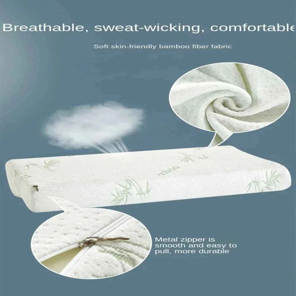 OrthoBambou - Premium Orthopädisches Bambus-Gedächtniskissen für ultimativen Komfort