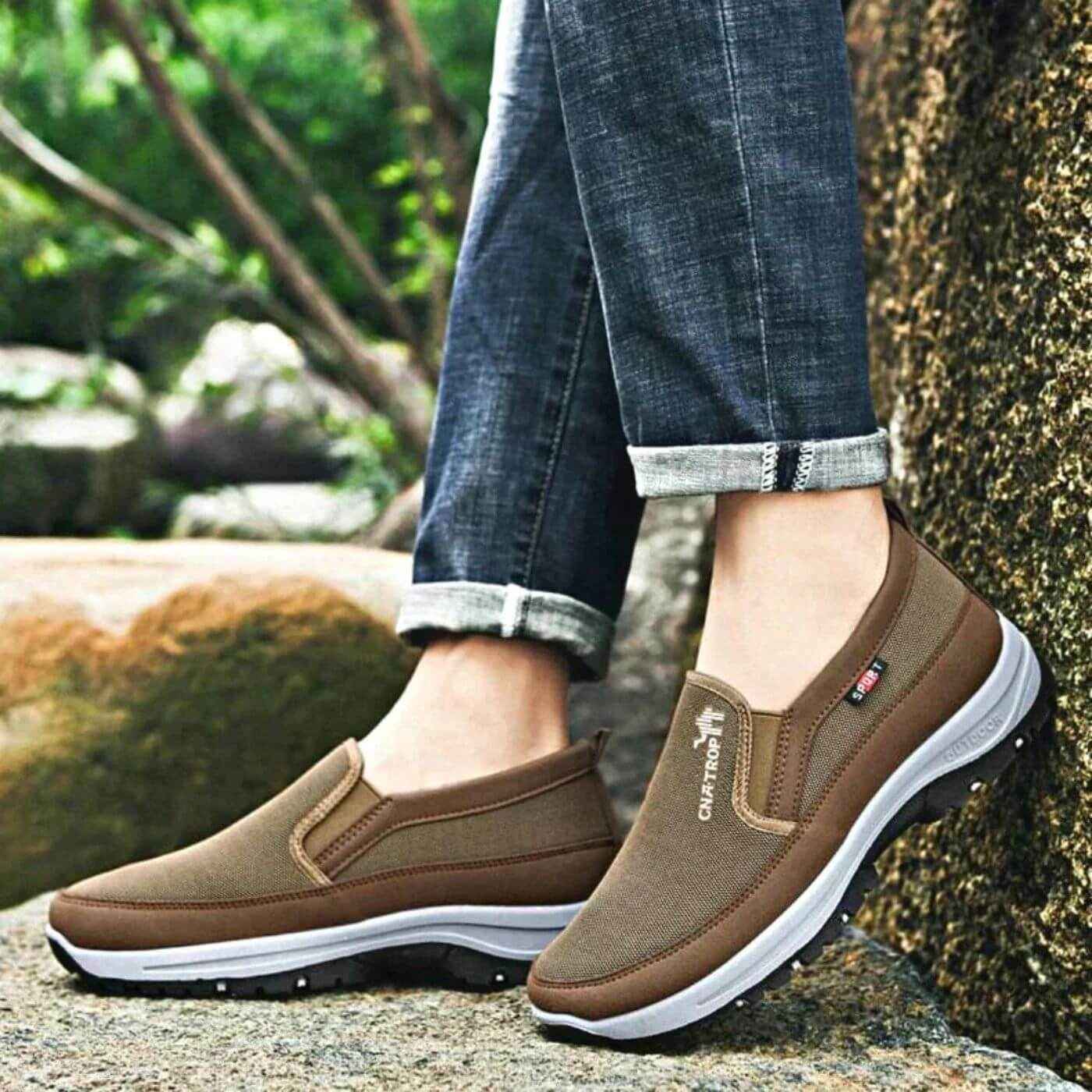 Bequeme Herren-Komfortschuhe | Optimale Fußstütze & Dämpfung für den Alltag