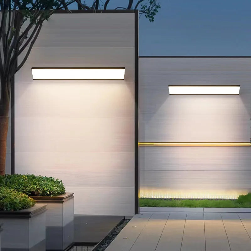 Außen-Gartenlampe CourtyardGlow für elegante und warmhaltende Beleuchtung