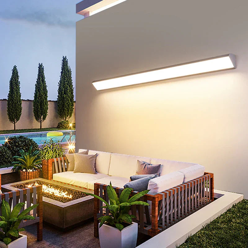 Außen-Gartenlampe CourtyardGlow für elegante und warmhaltende Beleuchtung