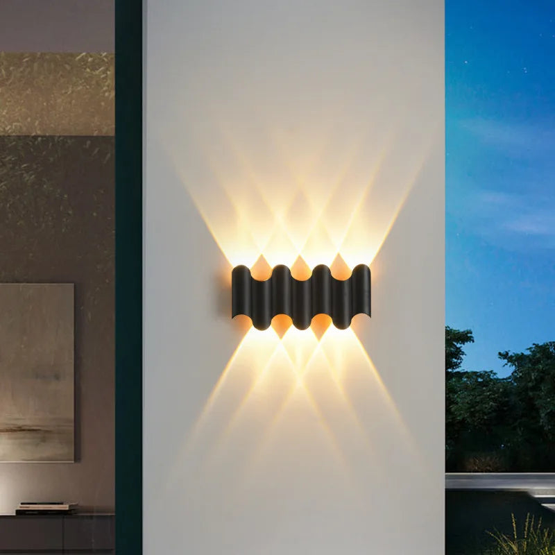 ElementGuard - Elegante und moderne Wandlampe aus Aluminium