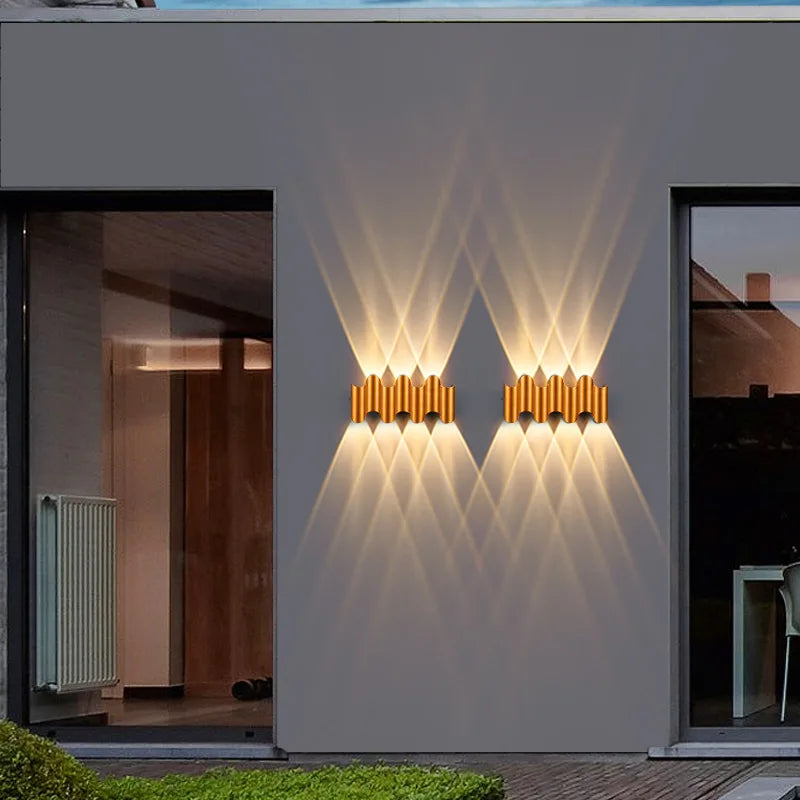 ElementGuard - Elegante und moderne Wandlampe aus Aluminium