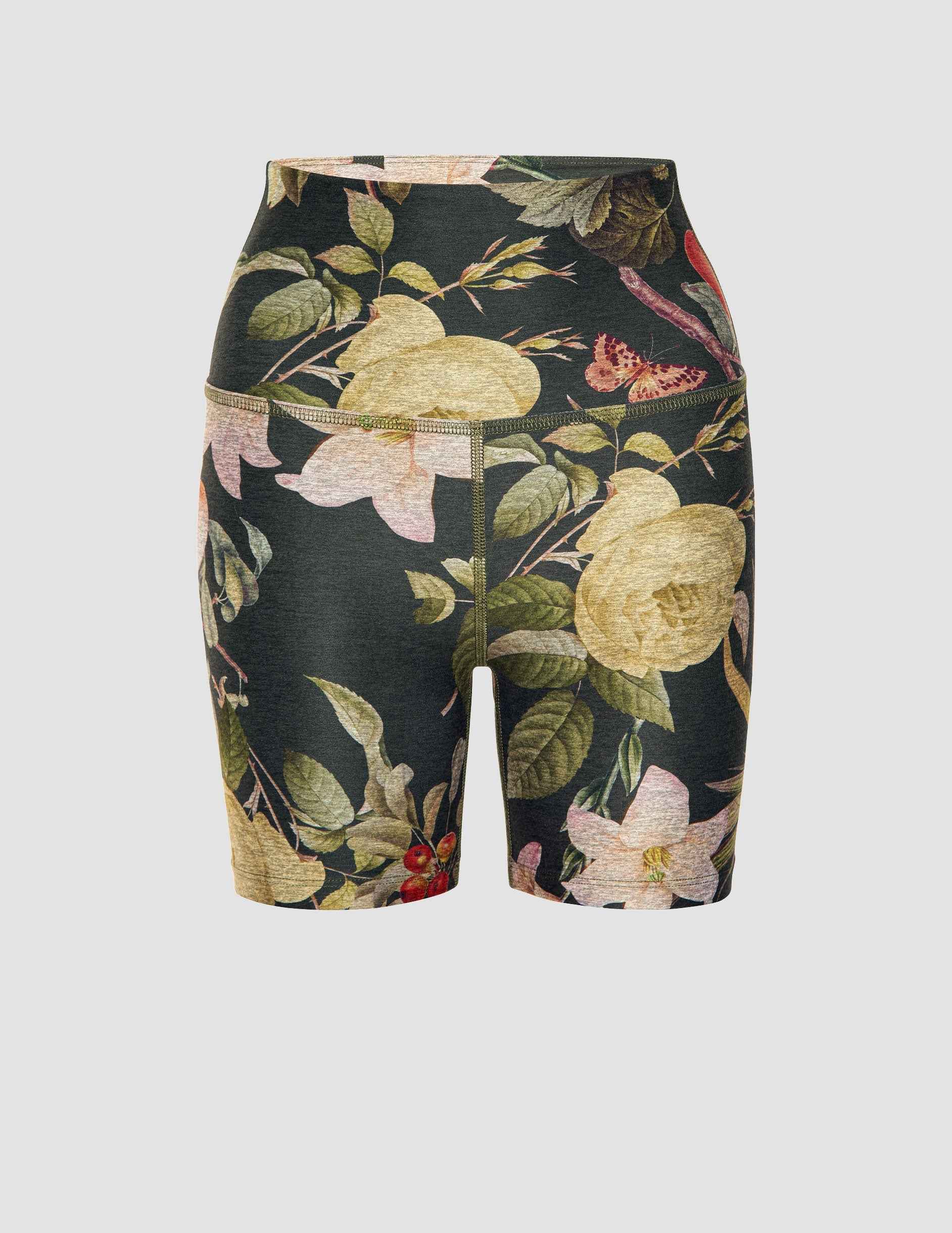 Ulrika | Botanical Garden Für Damen High Waist Sport Leggings Sommer