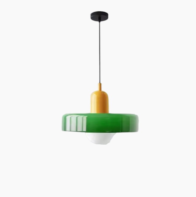 Pendelleuchte Glas für Esszimmer mit LED 14