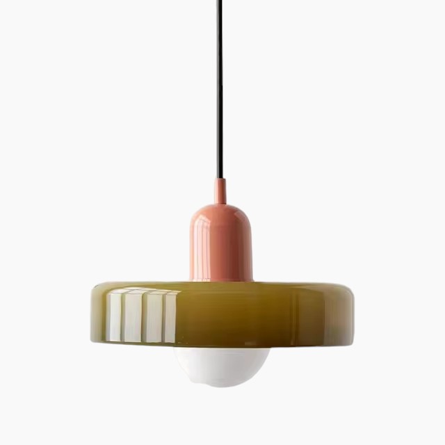 Pendelleuchte Glas für Esszimmer mit LED 16