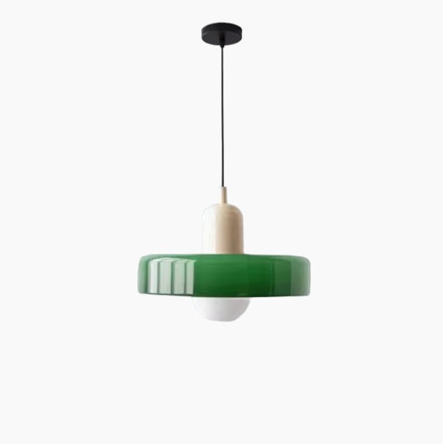 Pendelleuchte Glas für Esszimmer mit LED 19