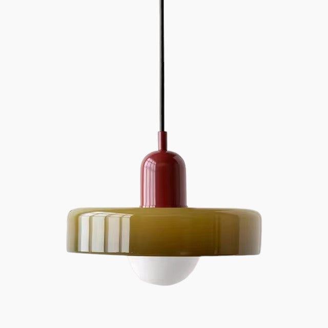 Pendelleuchte Glas für Esszimmer mit LED 21