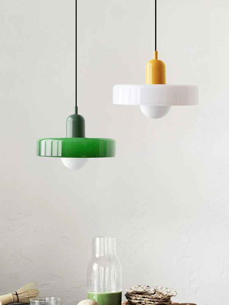 Pendelleuchte Glas für Esszimmer mit LED