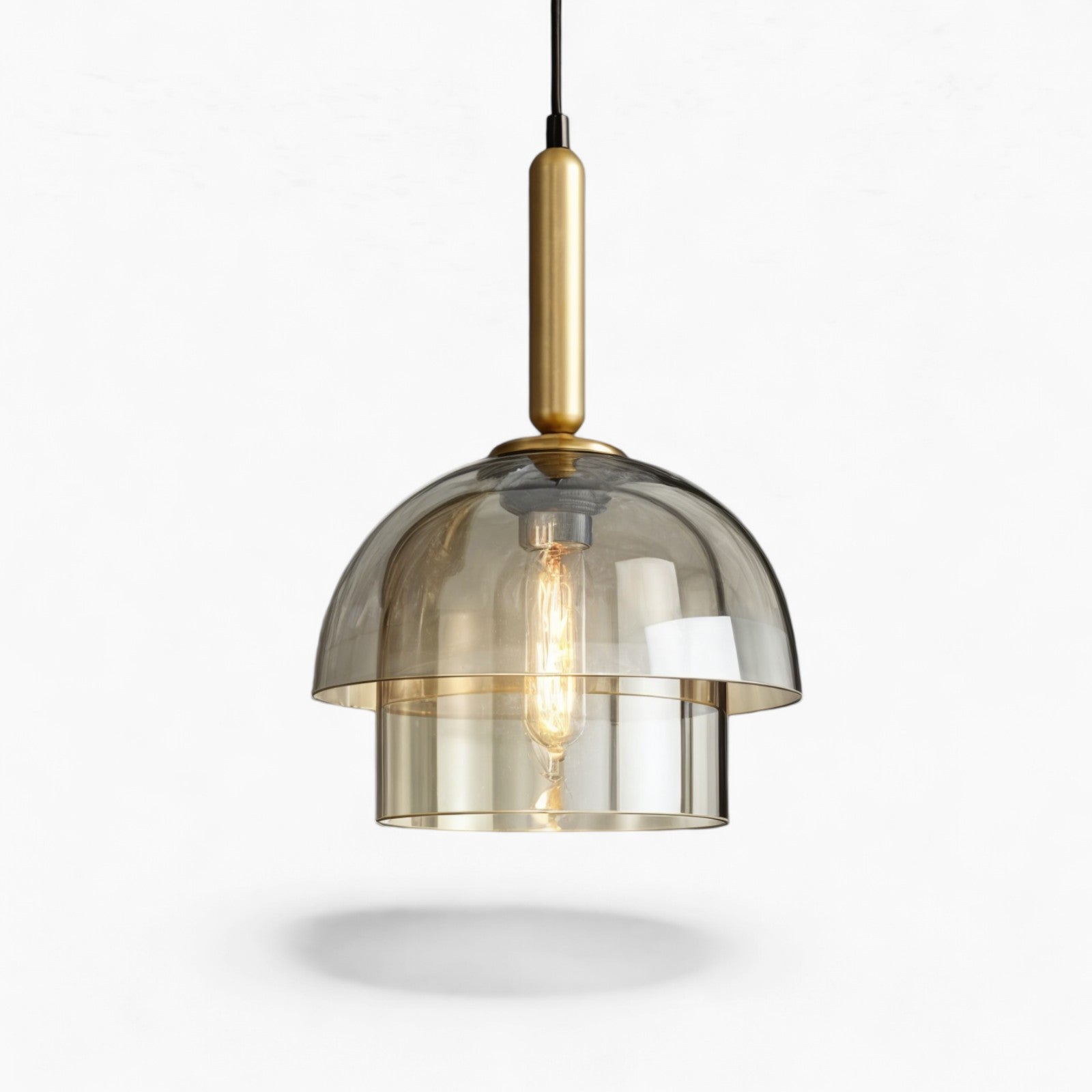 Pendelleuchte mit Glasdesign und E27-Sockel 2