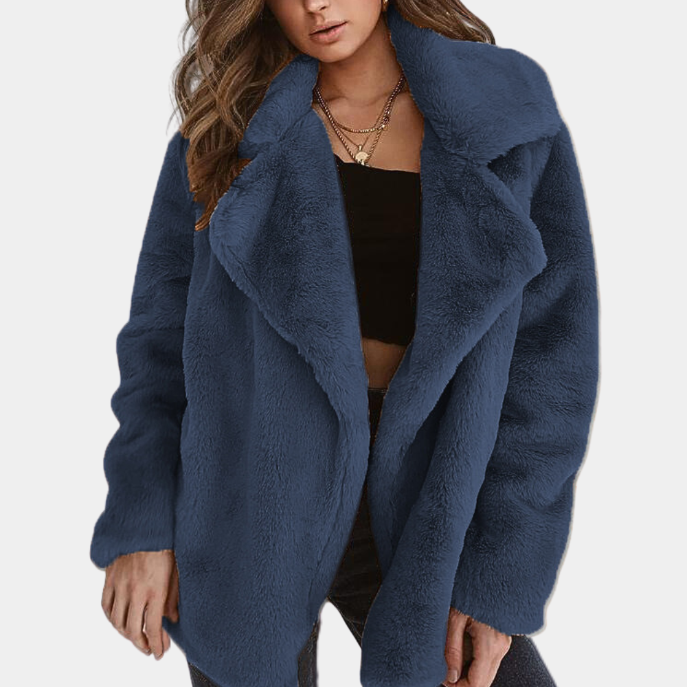 Eleganter und gemütlicher Damen-Wintermantel für einen stilvollen saisonalen Look