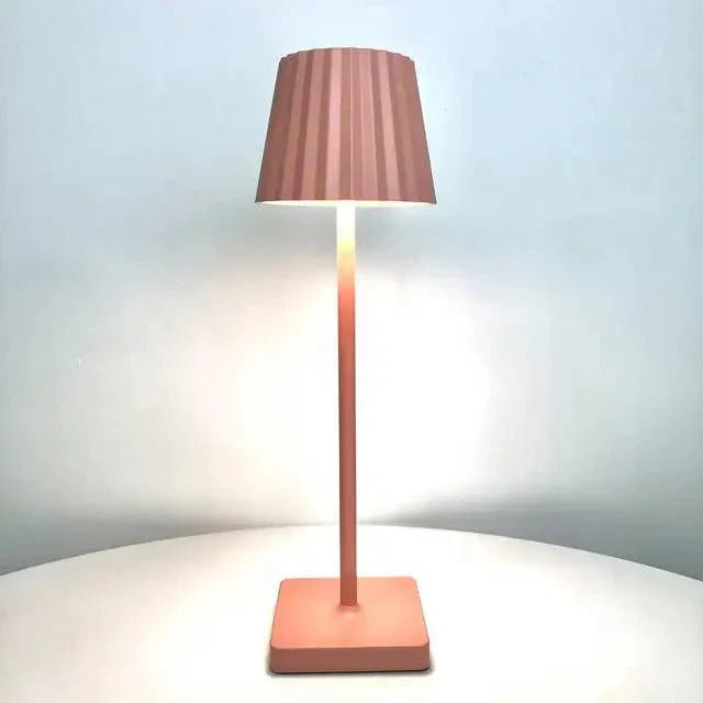 Tragbare kabellose LED-Tischlampe mit USB-Akkuaufladung und Dimmfunktion