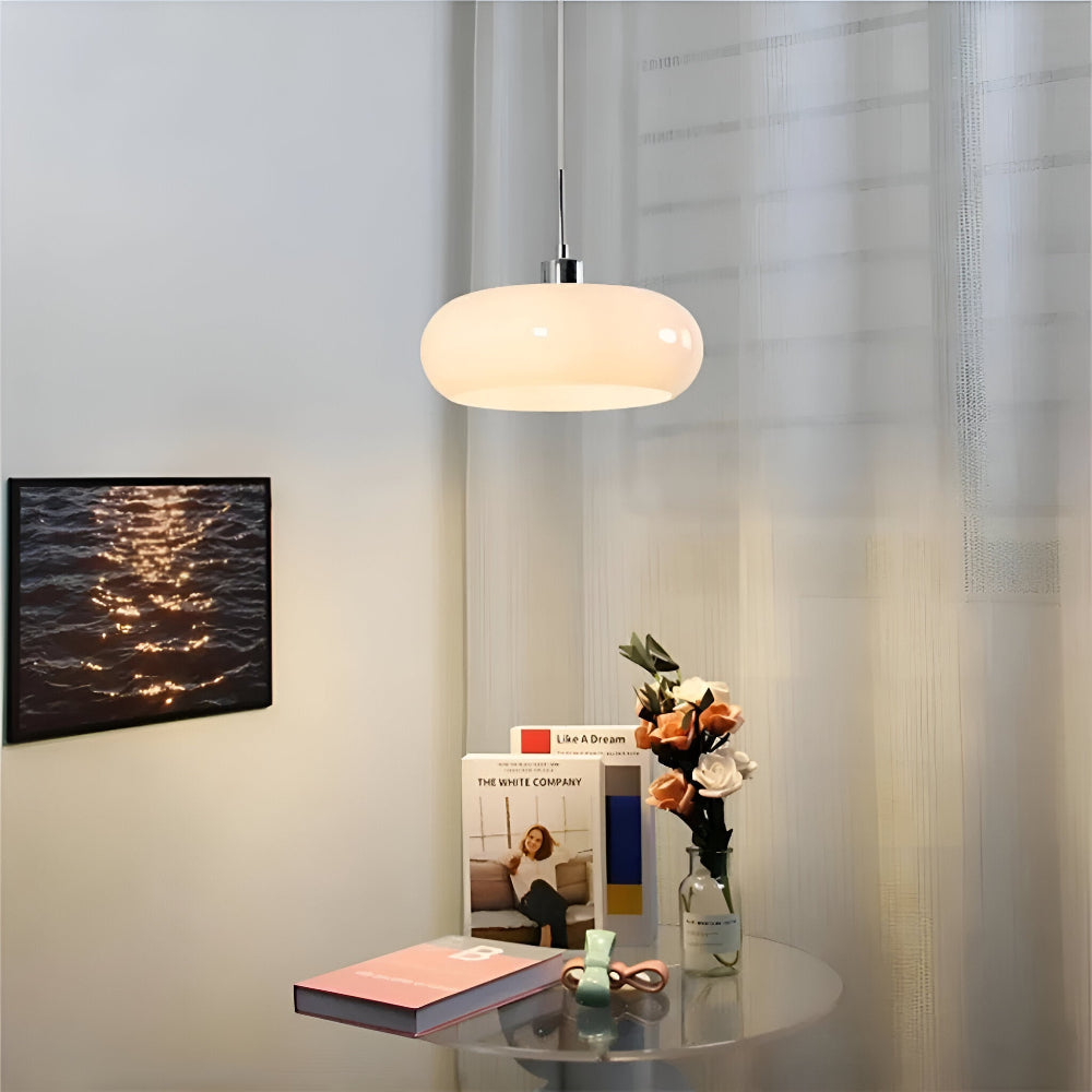 Cirquella Bauhaus Glas-Pendelleuchte - Rundes Design