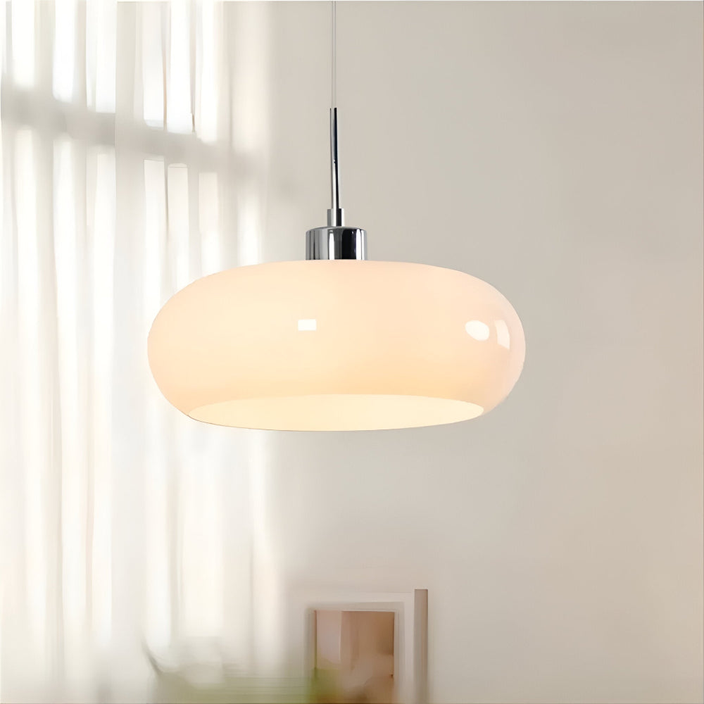 Cirquella Bauhaus Glas-Pendelleuchte - Rundes Design