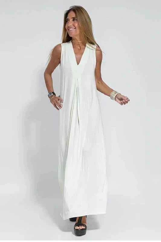 CLARA™ Schickes Maxikleid mit kostenlosem Cardigan – Müheloser Stil