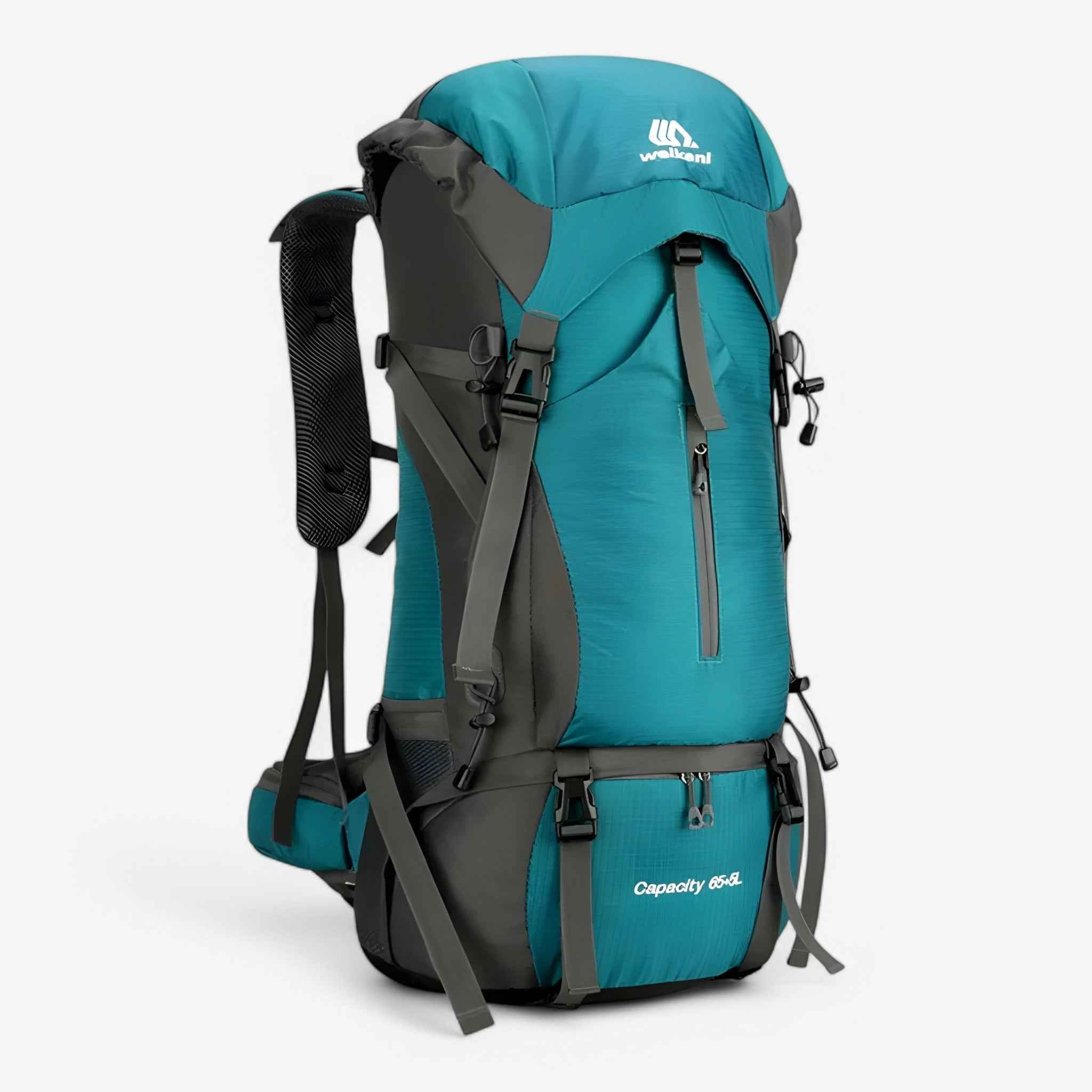 Robuster 70L Campingrucksack mit Regenschutz