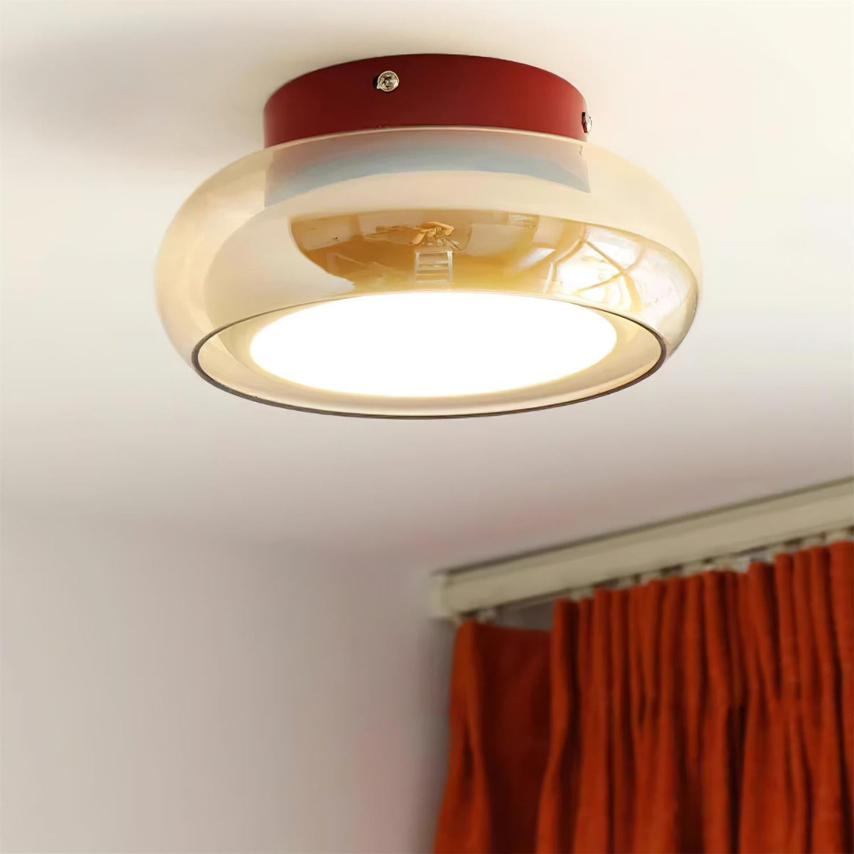 Retro Glas LED-Deckenleuchte - 3 Farbtemperaturen