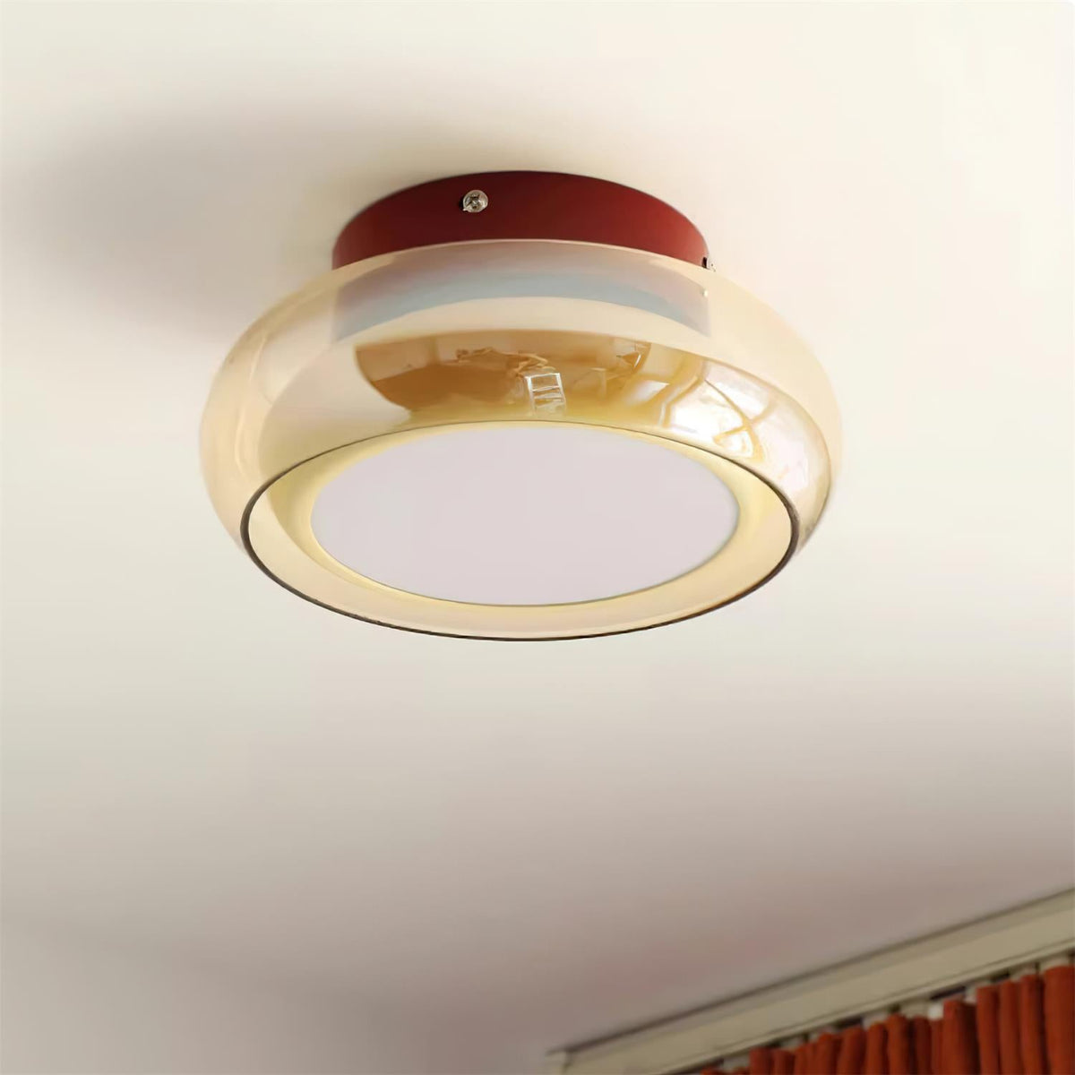 Retro Glas LED-Deckenleuchte - 3 Farbtemperaturen