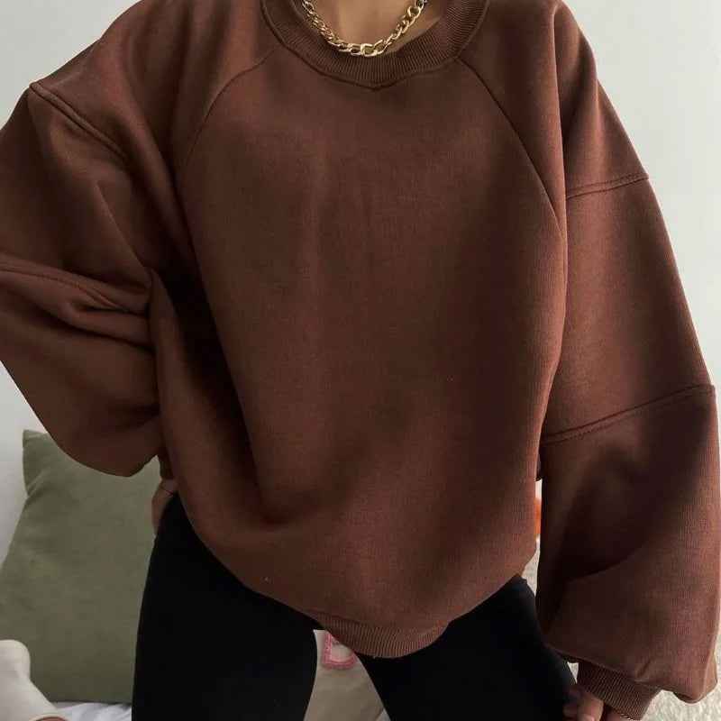 Stilvoller oversized Damenpullover für ultimativen Komfort