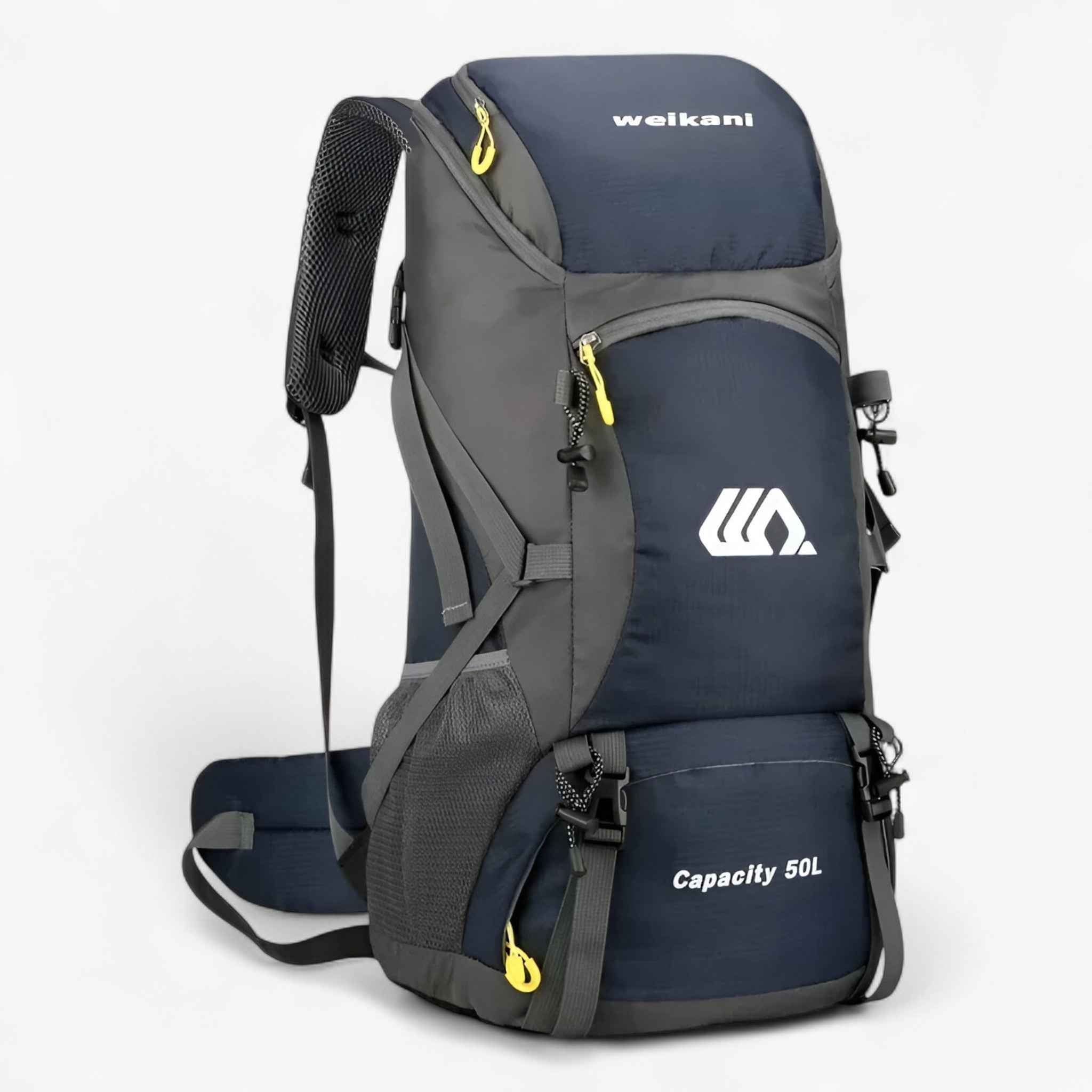 Rucksack Herren 50L Multifunktional Schwarz