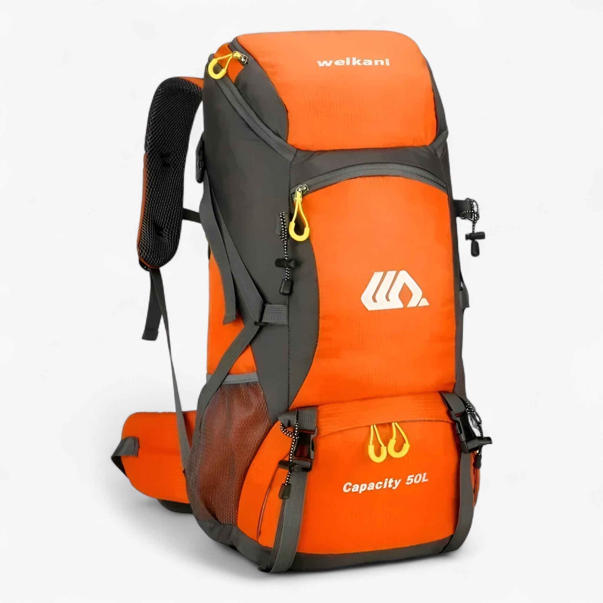 Rucksack Herren 50L Multifunktional Schwarz