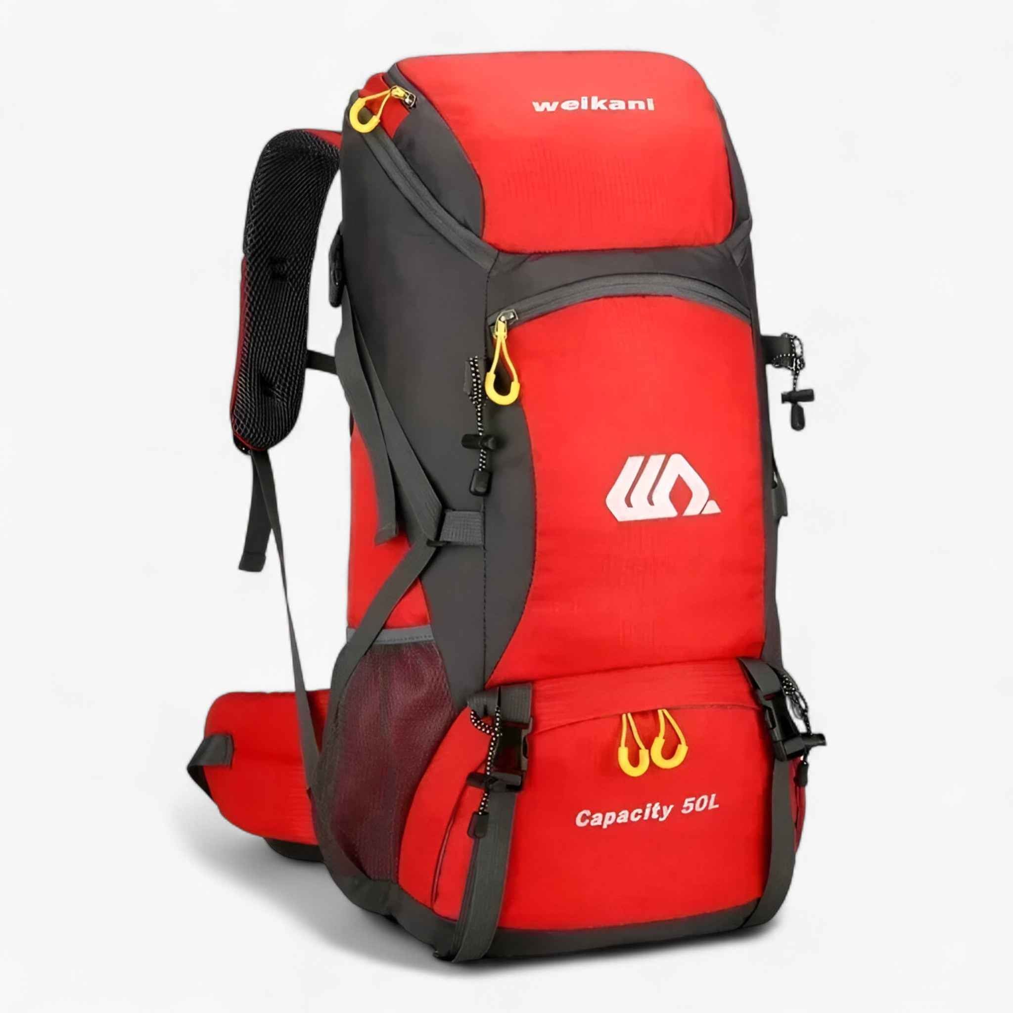 Rucksack Herren 50L Multifunktional Schwarz