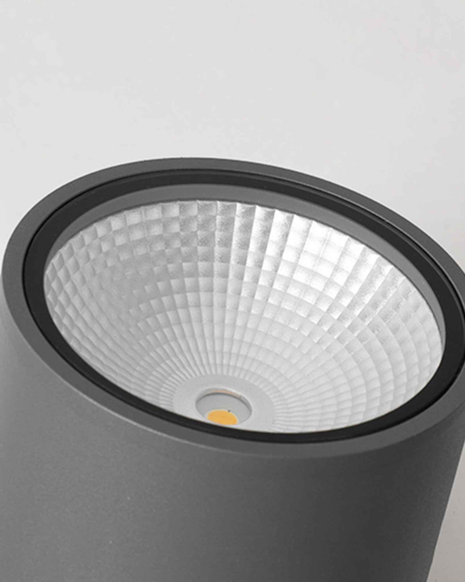 Runde LED-Wandleuchte für modernes Wohnen