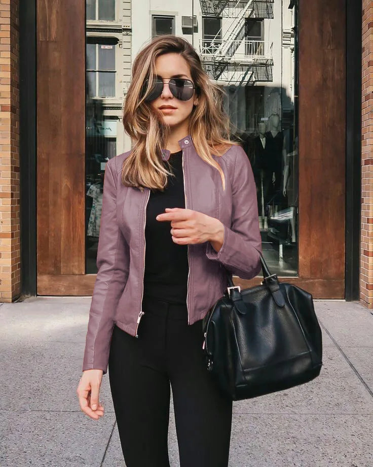 Lysanne – Elegante und trendige Lederjacke für einen anspruchsvollen Look