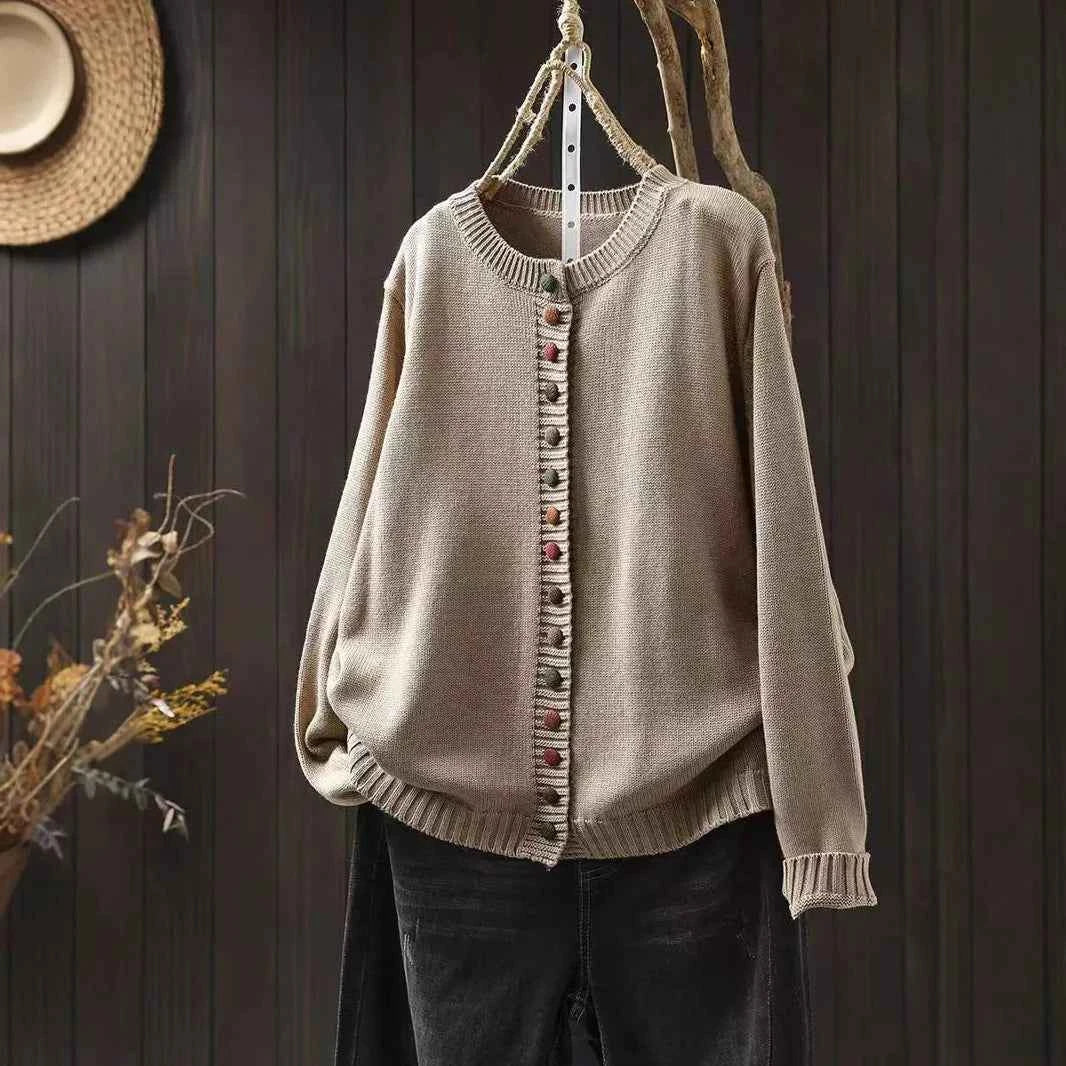 Sheila - Atemberaubender Alltags-Eleganz-Cardigan