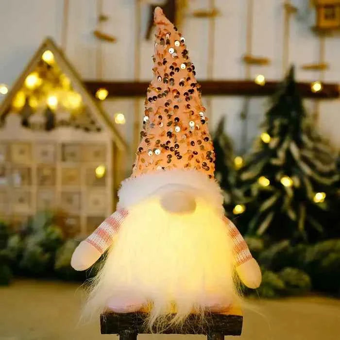 FestiveGnome - Leuchtbare Weihnachtdekoration für festliche Stimmung