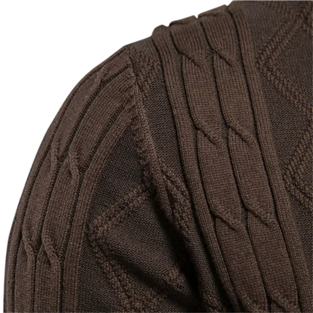 Ezra | Schlichter Herren-Cardigan mit Knopfdetails für einen eleganten Look