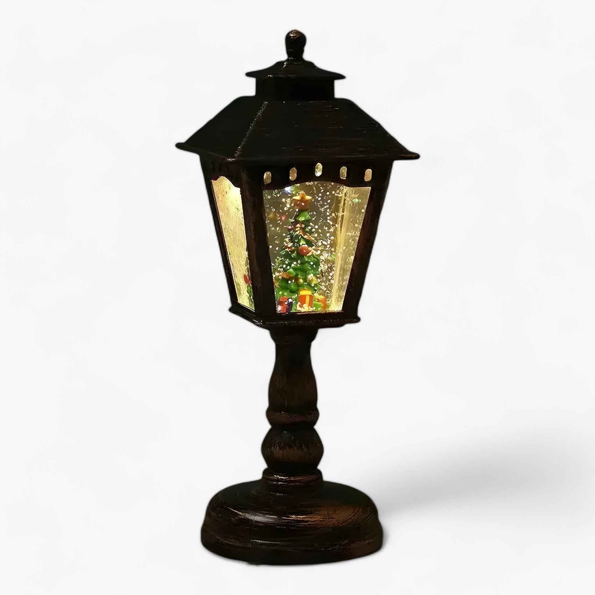 Santans Laterne | Lichterkettengruß mit Windlichtern – Perfekt zur Beleuchtung Ihrer Festdekoration