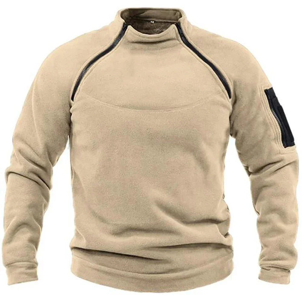 Taktische Jacke mit Fleece-Futter für maximalen Schutz und Komfort