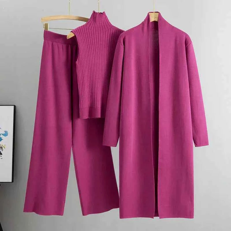 Jessica | Damen-Heartstück Cardigan und Hose Set für stilvolle Eleganz