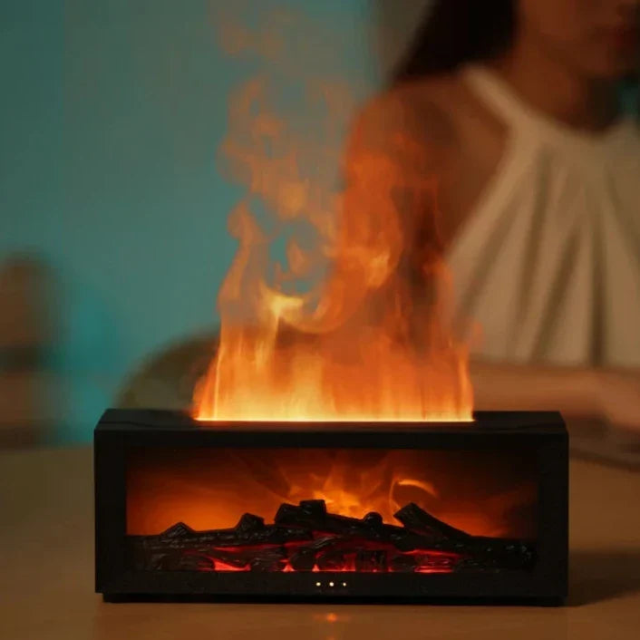 HearthGlow Flammen-Luftbefeuchter – Gemütlicher Feuer-Effekt Diffusor