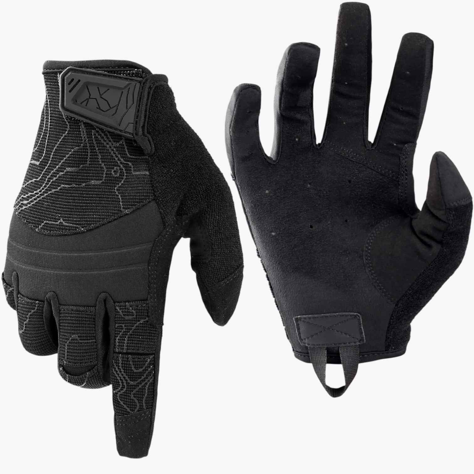 Troy Taktische Touchscreen-Vollfinger-Handschuhe – Atmungsaktiv, Strapazierfähig und Bequem