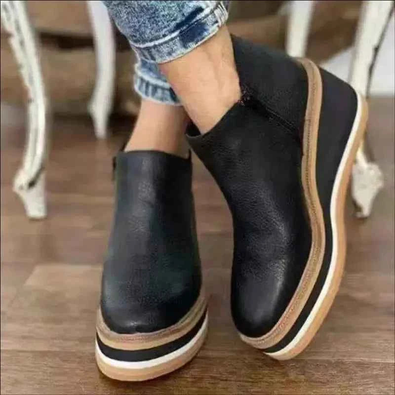 Elegante Orthopädische Schuhe für Damen hinten