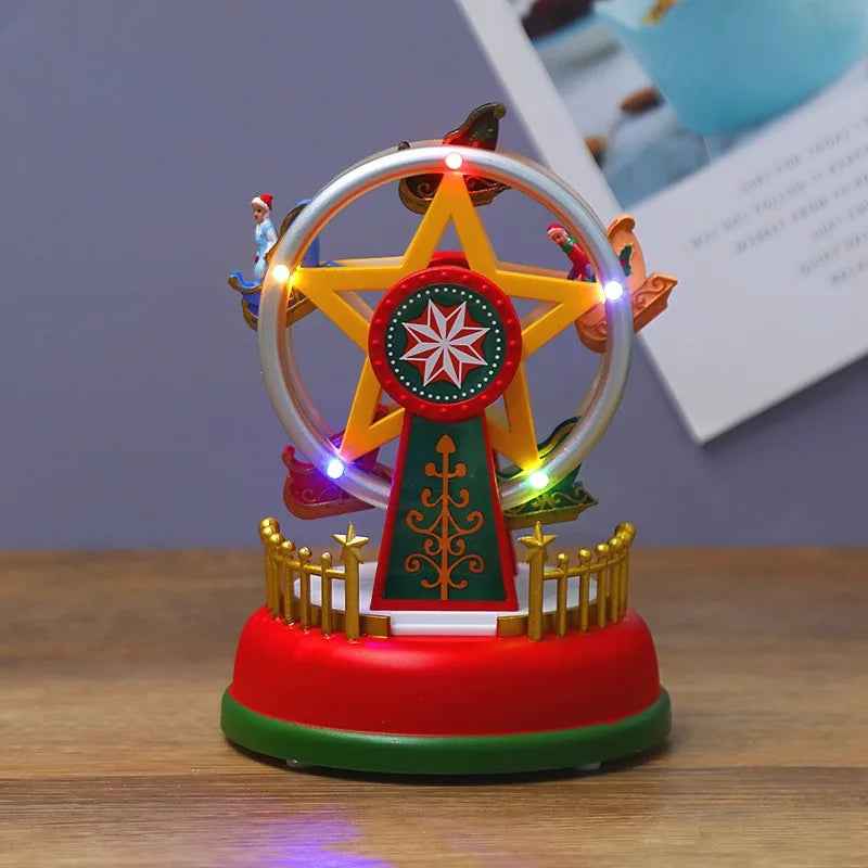 MerrySpin - Magische Weihnachtslichter für Kinderzimmerdekoration und fröhliche Weihnachtsstunden