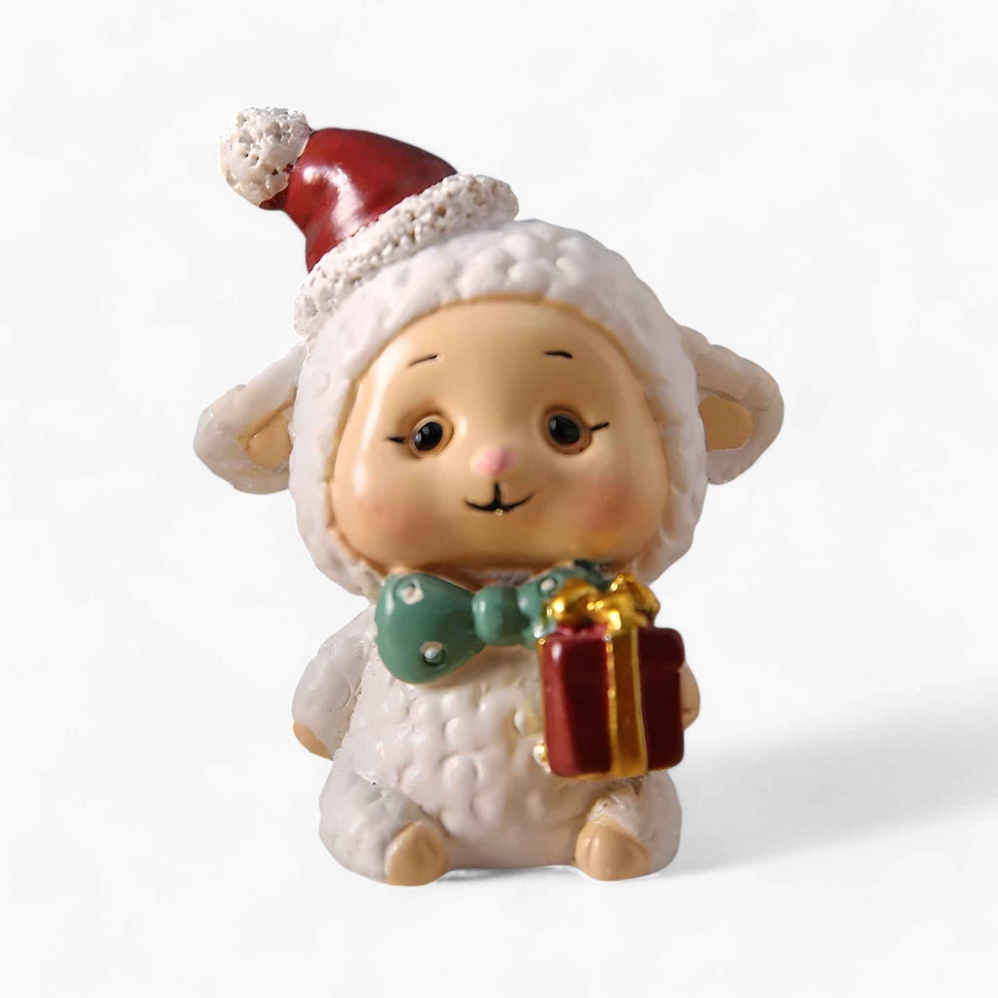 Weihnachtsgeist | Kleine Landschaft Weihnachtsdekorationen - Verleihen Sie Ihrem Schreibtisch und Ihrem Auto einen charmanten Akzent