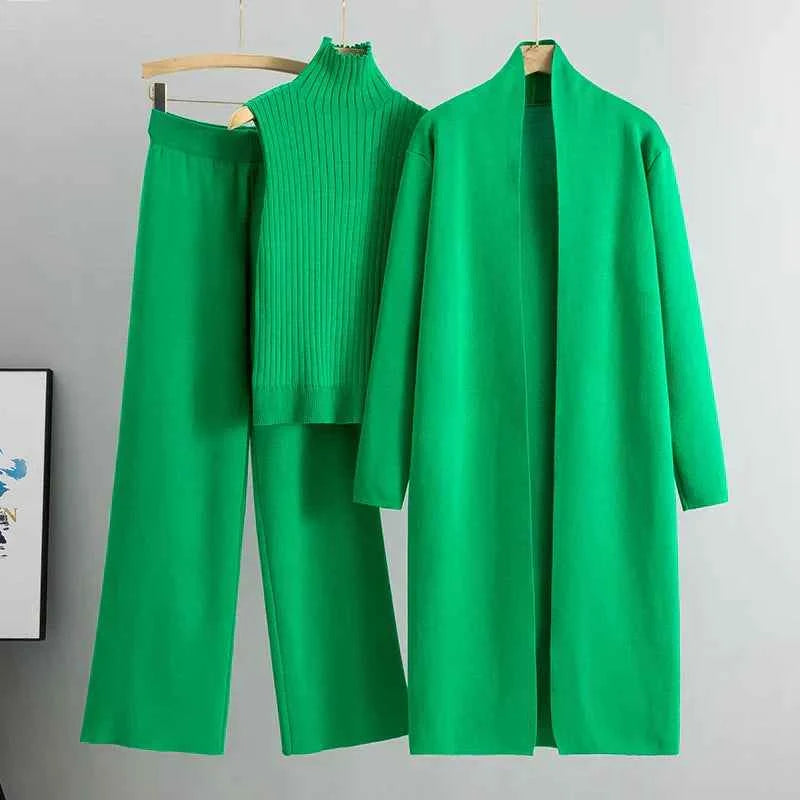 Jessica | Damen-Heartstück Cardigan und Hose Set für stilvolle Eleganz